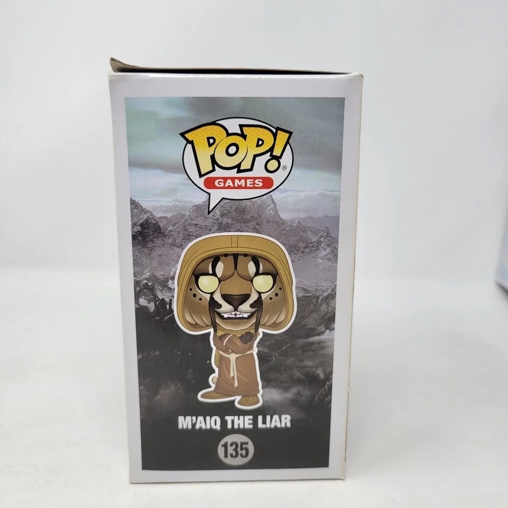 Funko Pop! :‎ Skyrim - M'aiq the Liar - GameStop (Exclusive) #135